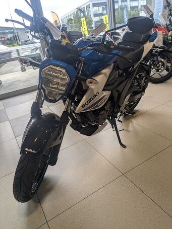 Suzuki GSX250RL Naked, Blue/White 2025