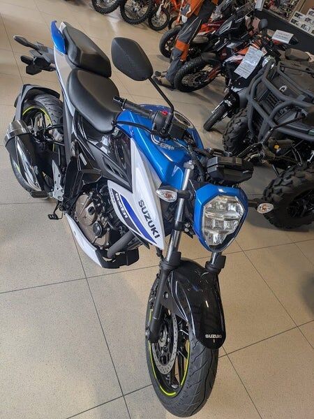 Suzuki GSX250RL Naked, Blue/White 2025